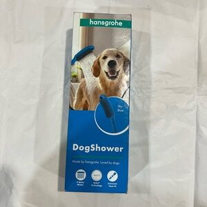 New in Box Hansgrohe Sky Blue Dog Shower